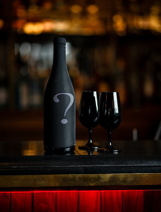 Mystery wines to discover at Dans le Noir? Restaurant