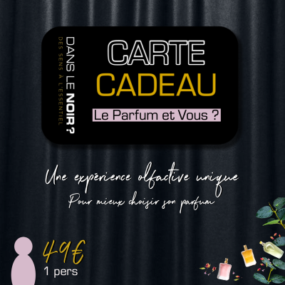 Formule Cadeau - Atelier olfactif "Le Parfum et Vous" - Duo